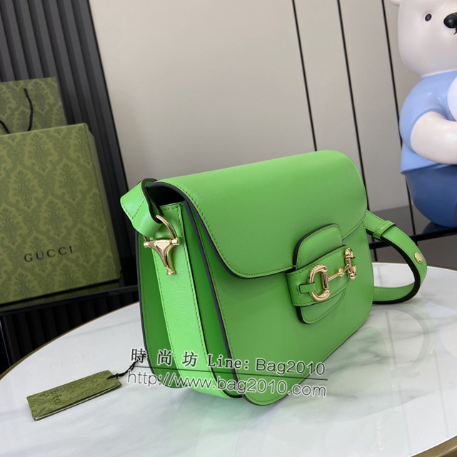 Gucci專櫃古馳最新款Horsebit 1955系列肩背包 jh2277型號：602204